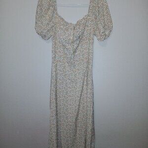 Cute floral milk maid dress